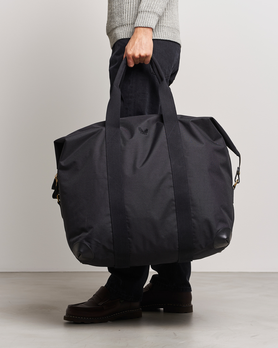Herr | Weekendbags | Bennett Winch | Full Set Nylon Cargo Bags Black