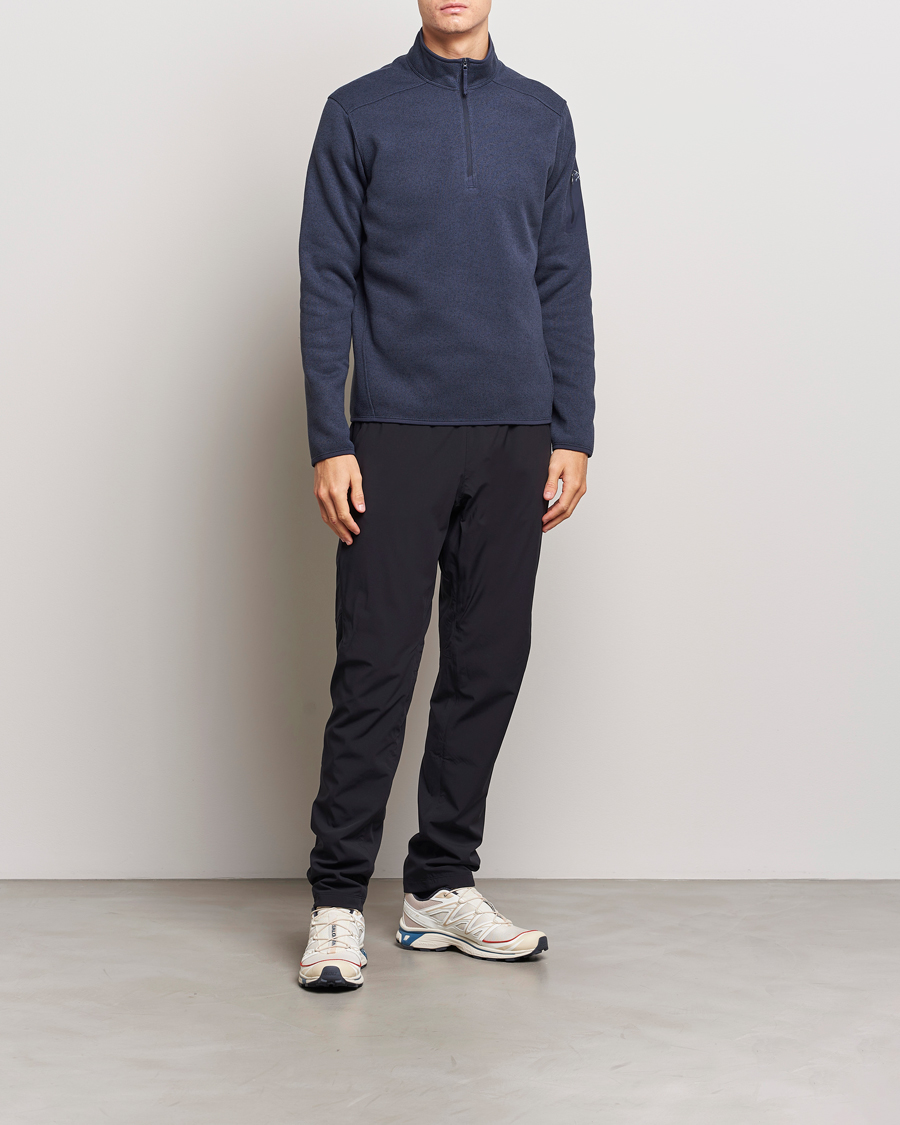 Herr | Tröjor | Arc'teryx | Covert Half-Zip Black Sapphire Heather