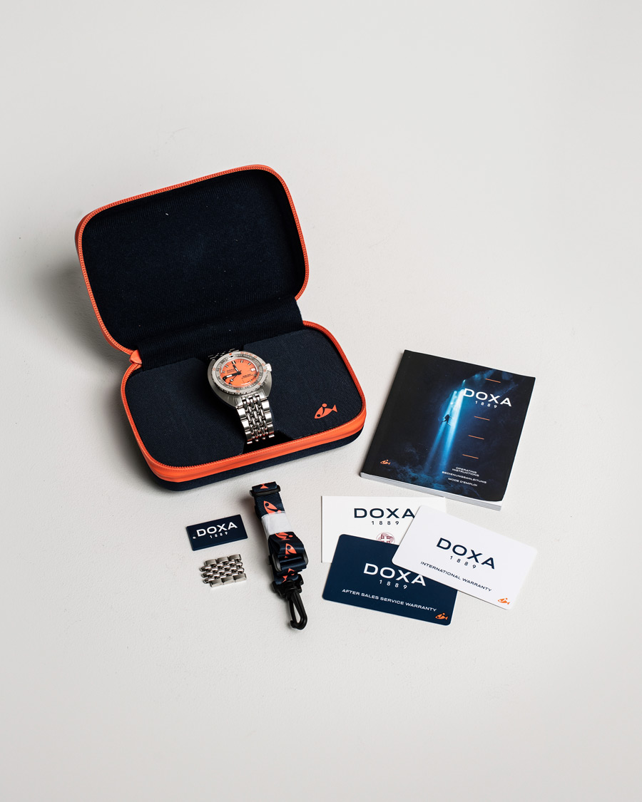 Herr | Doxa Pre-Owned SUB 300 PROFESSIONAL Steel Orange | DOXA Pre-Owned | SUB 300 PROFESSIONAL Steel Orange