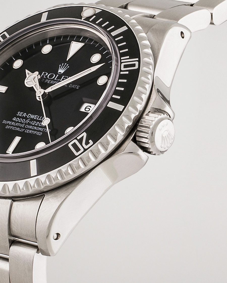 Herr | Pre-Owned & Vintage Watches | Rolex Pre-Owned | Sea Dweller 16600 Oyster Perpetual Steel Black Steel Black