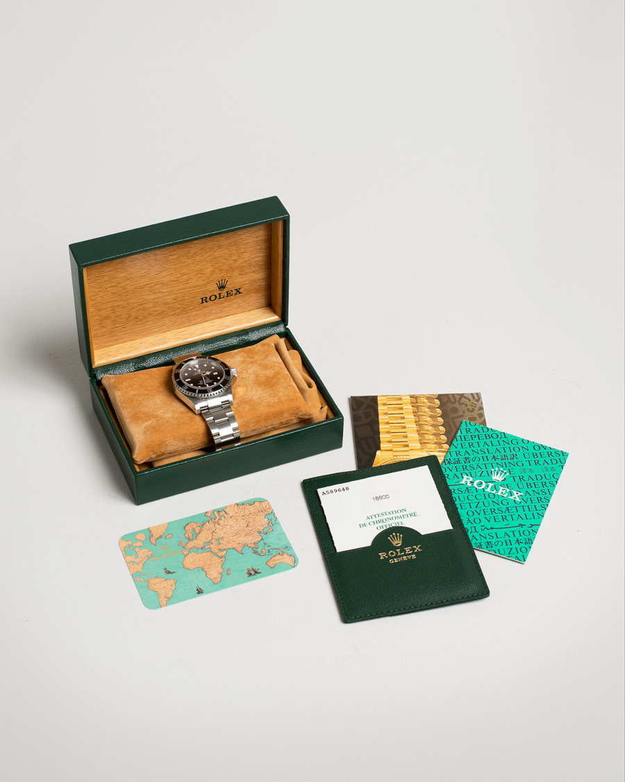 Herr | Rolex Pre-Owned Sea Dweller 16600 Oyster Perpetual Steel Black | Rolex Pre-Owned | Sea Dweller 16600 Oyster Perpetual Steel Black