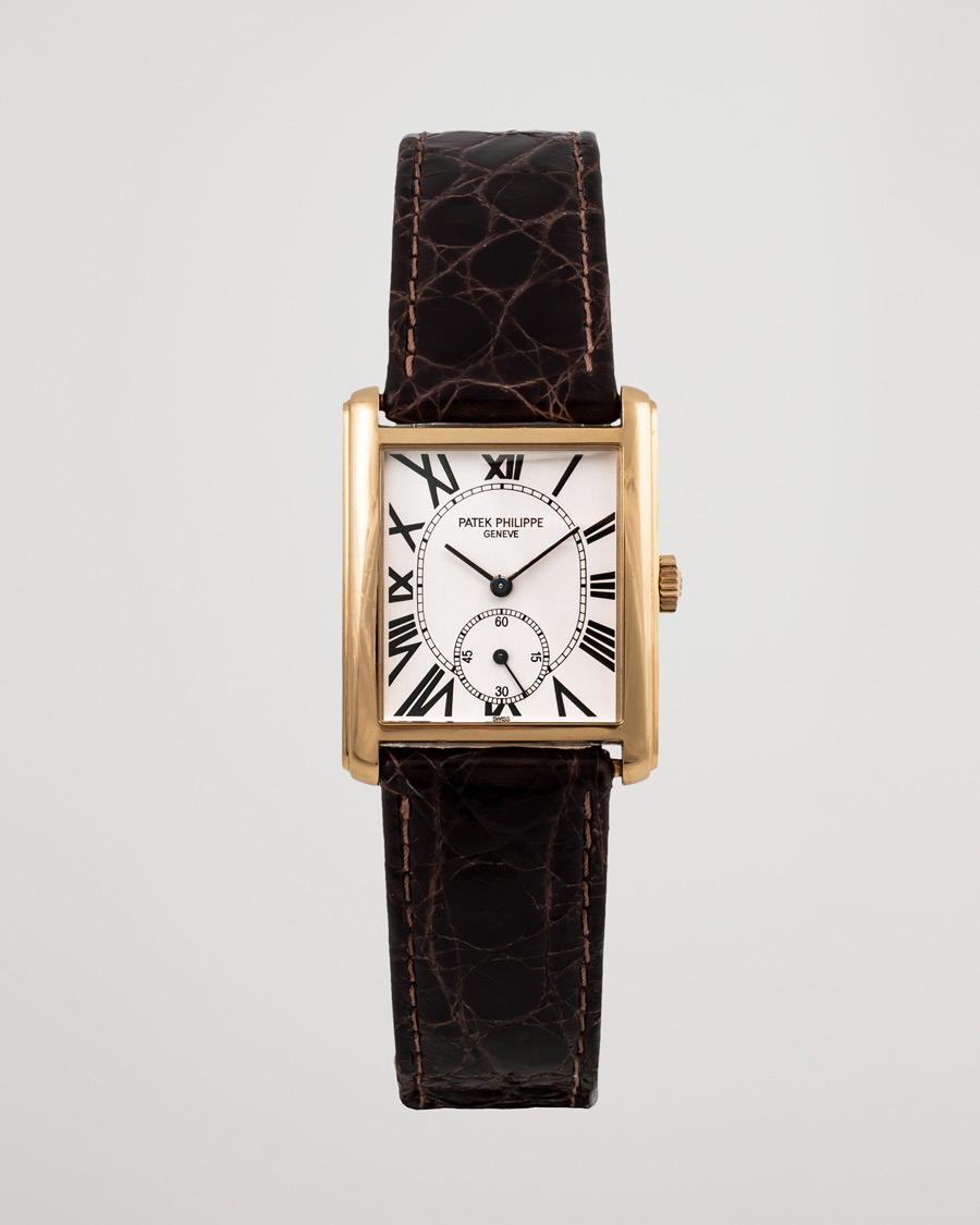 Herr | Patek Philippe Pre-Owned Gondolo 18K 5014J-013 Gold White | Patek Philippe Pre-Owned | Gondolo 18K 5014J-013 Gold White