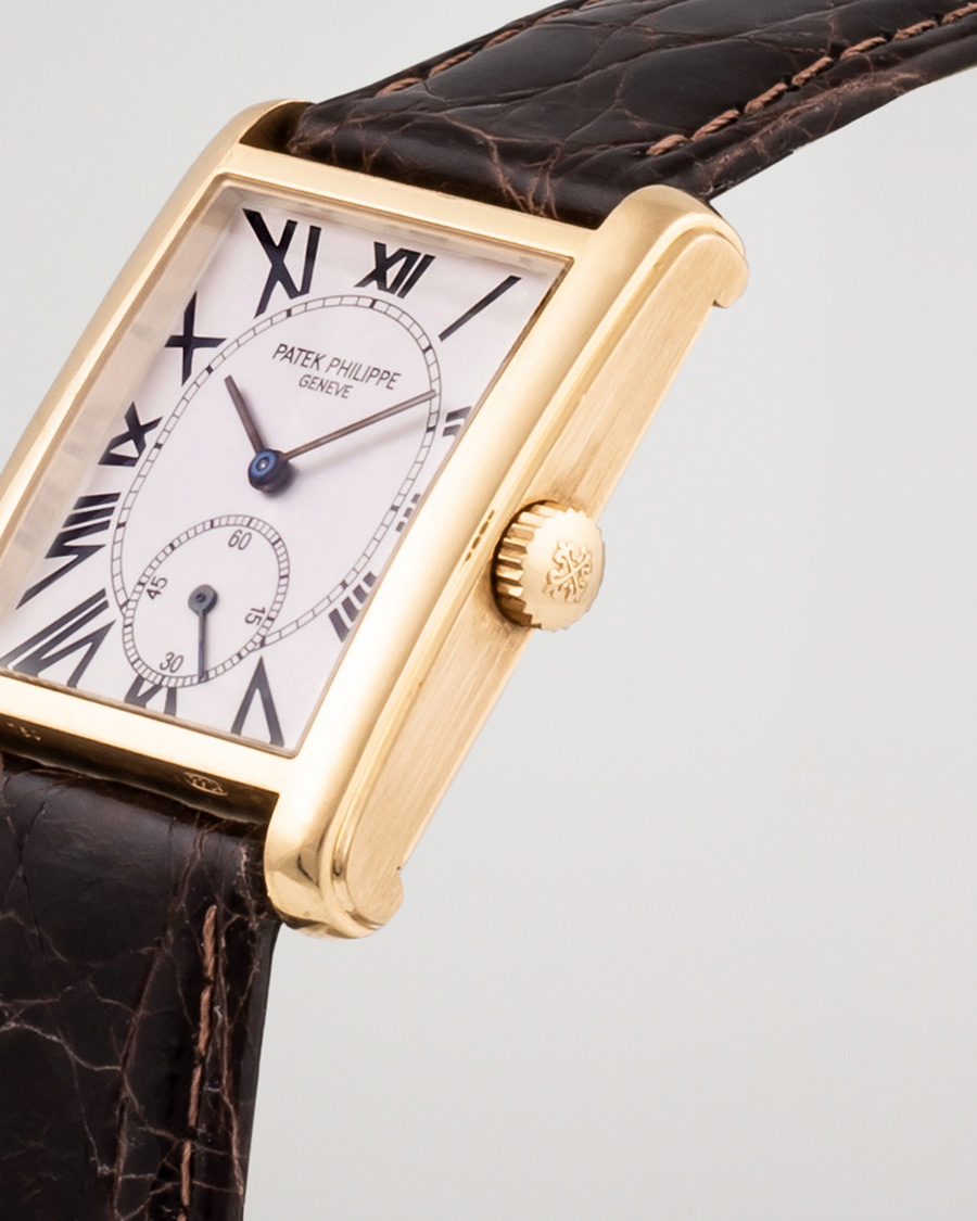 Herr | Patek Philippe Pre-Owned Gondolo 18K 5014J-013 Gold White | Patek Philippe Pre-Owned | Gondolo 18K 5014J-013 Gold White
