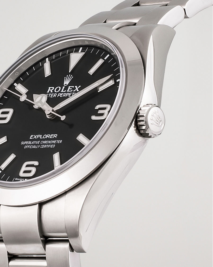 Herr | Pre-Owned & Vintage Watches | Rolex Pre-Owned | Explorer 39mm 214270 Steel Black