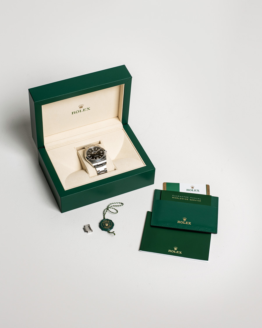 Herr | Rolex Pre-Owned Explorer 39mm 214270 Steel Black | Rolex Pre-Owned | Explorer 39mm 214270 Steel Black