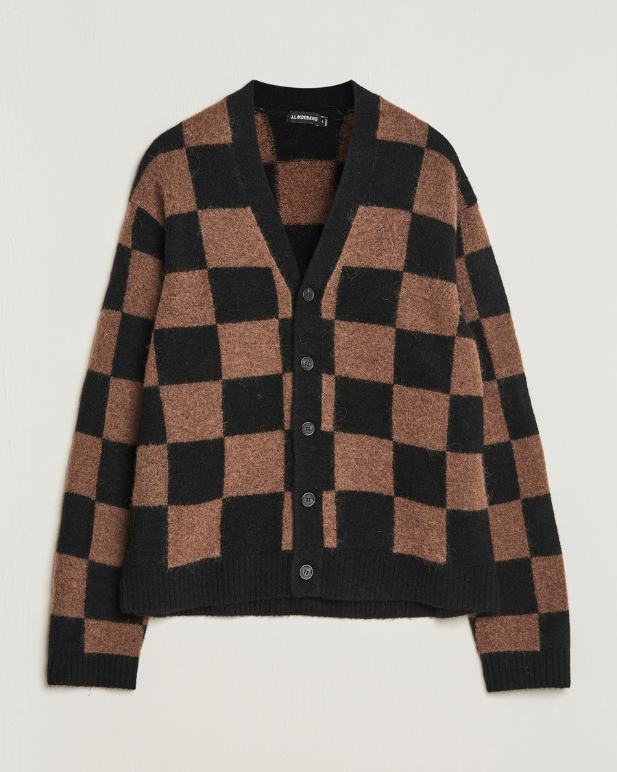 Herr | Tröjor | J.Lindeberg | Sammy Knitted Cardigan Black