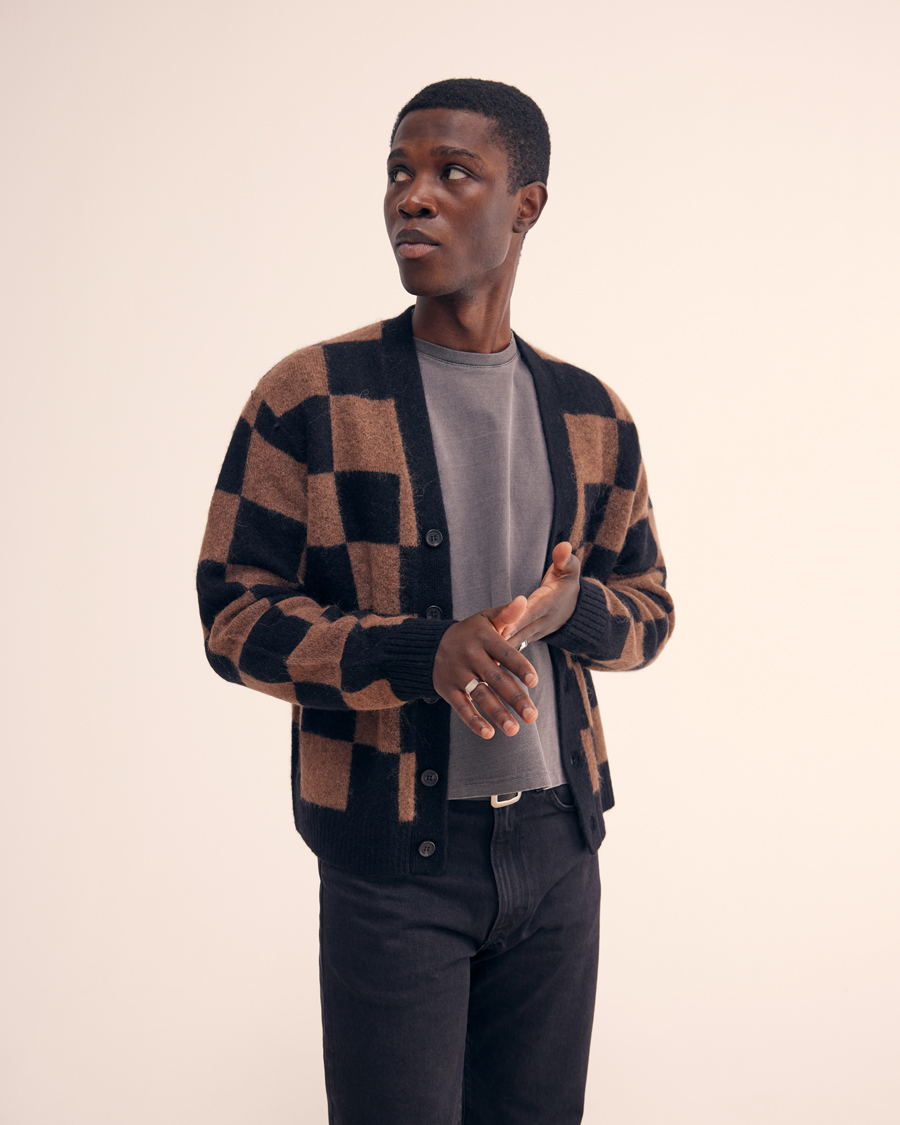 Herr | Tröjor | J.Lindeberg | Sammy Knitted Cardigan Black