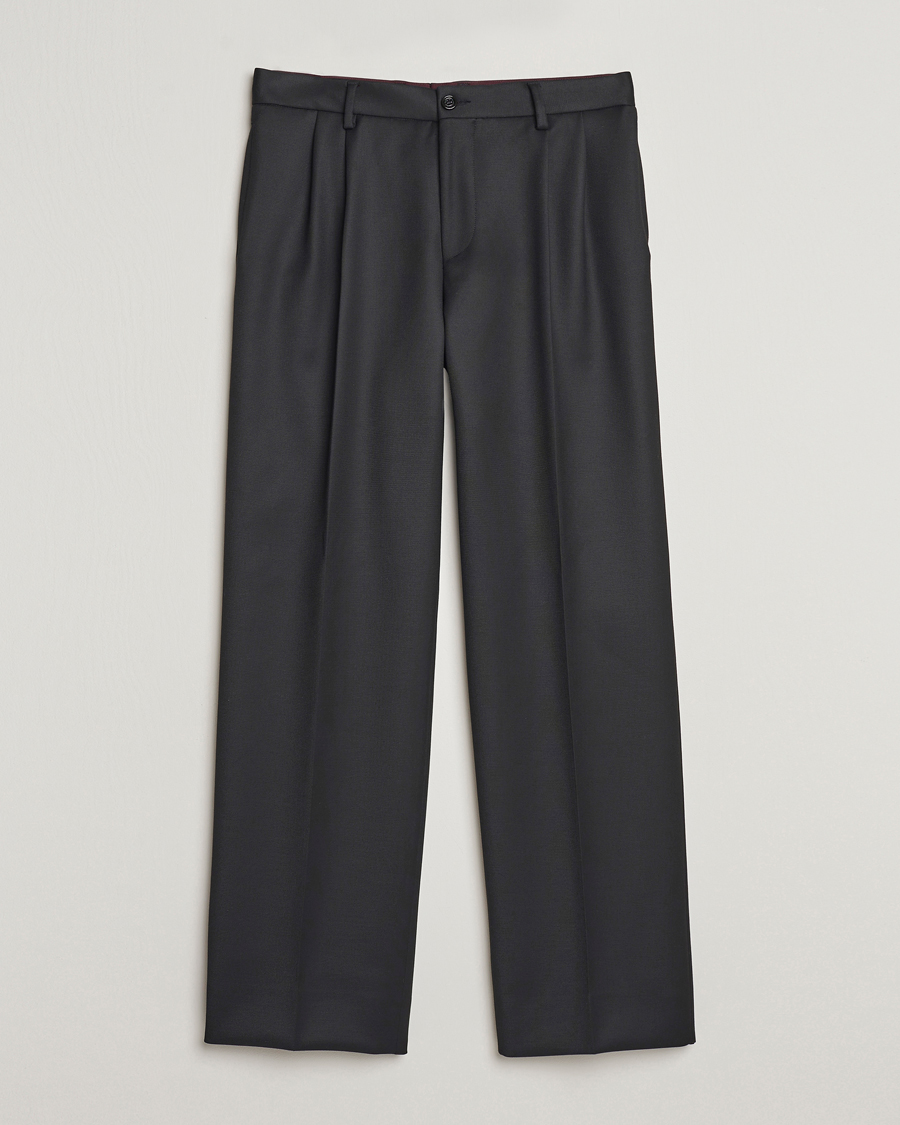 Herr | Byxor | J.Lindeberg | Haij Double Pleat Pants Black