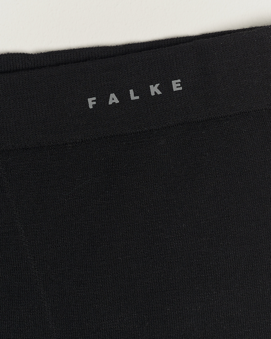Herr | Underställ | Falke Sport | 3/4 Tights Wool Tech Light Black