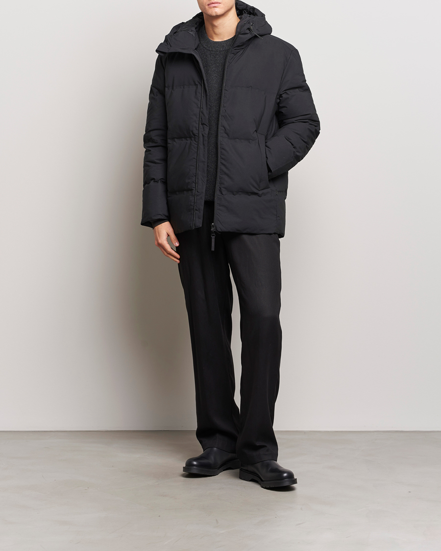 Herr | Jackor | A Day's March | Yangra Puffer Jacket Matt Black