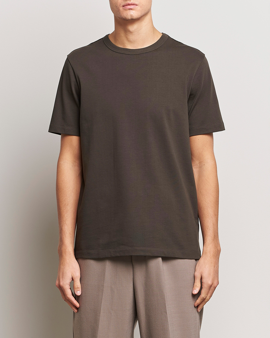 Herr | T-Shirts | A Day's March | Heavy Tee Chocolate