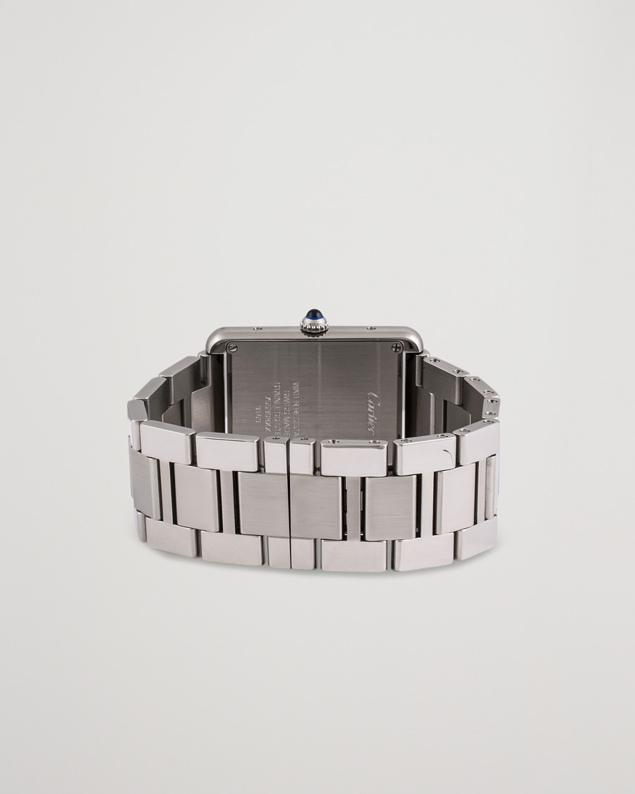 Herr | Cartier Pre-Owned Tank Solo Large W5200014 Steel White | Cartier Pre-Owned | Tank Solo Large W5200014 Steel White