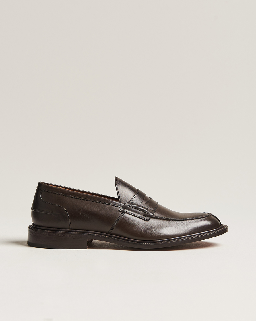 Herr | Tricker's James Penny Loafers Espresso Calf | Tricker's | James Penny Loafers Espresso Calf