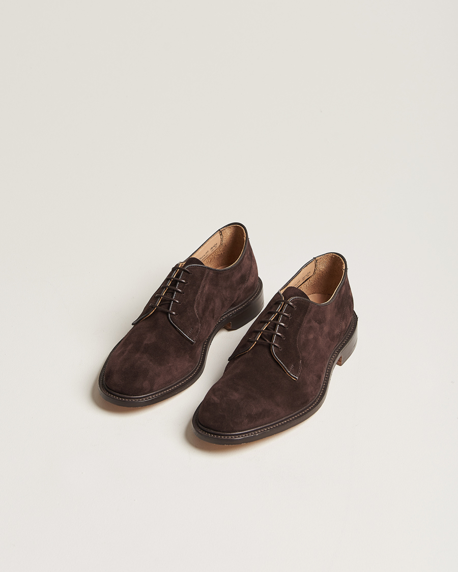 Herr | Tricker's | Tricker\'s | Robert Derby Shoes Coffee Suede