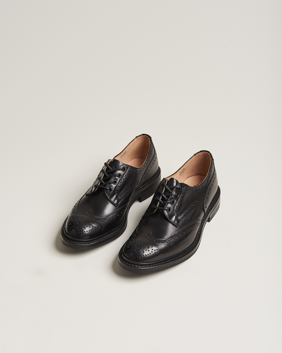 Herr | Tricker's | Tricker's | Bourton Country Brogues Black Calf