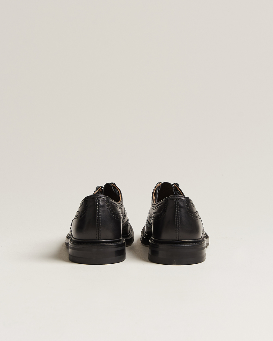 Herr | Brogues | Tricker's | Bourton Country Brogues Black Calf