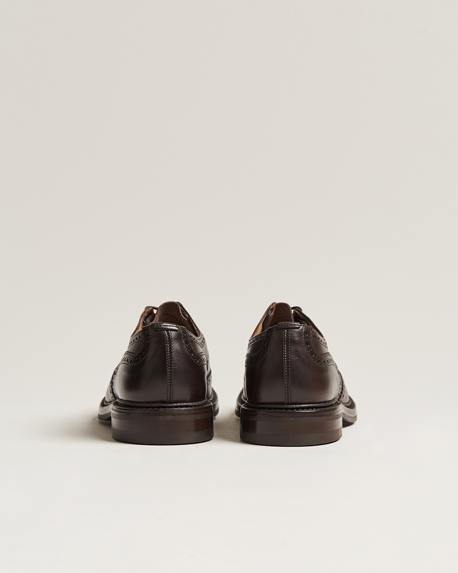 Herr | Brogues | Tricker's | Bourton Country Brogues Espresso Calf