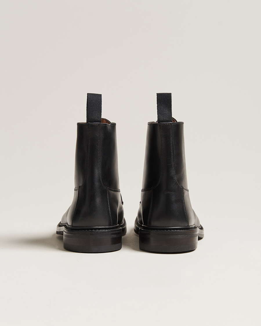 Herr | Kängor | Tricker's | Burford Dainite Country Boots Black Calf