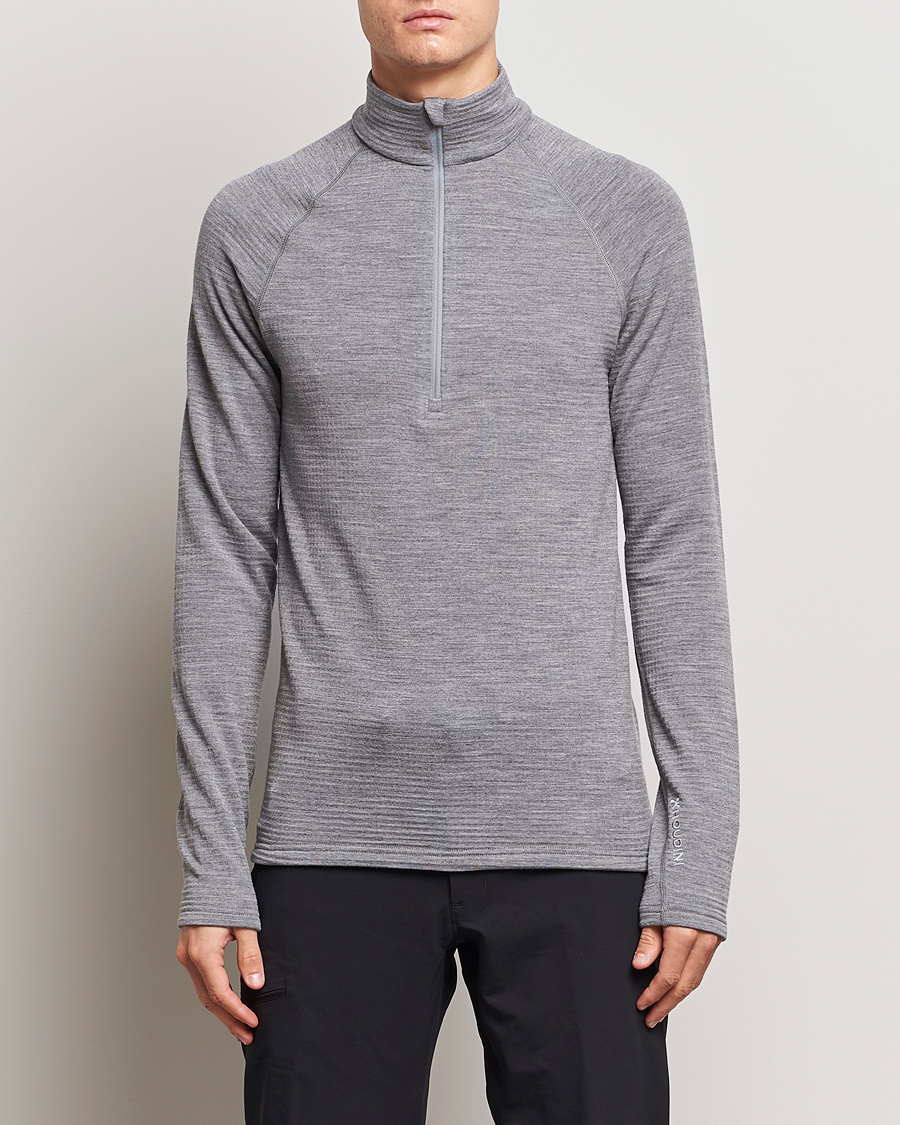 Herr | Tröjor | Houdini | Desoli Merino Thermal Half-Zip College Grey