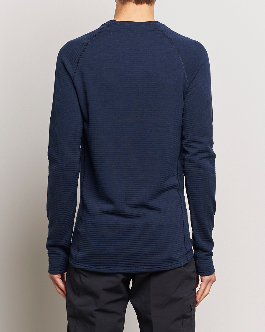 Herr | Houdini | Houdini | Desoli Merino Thermal Crew Blue Illusion