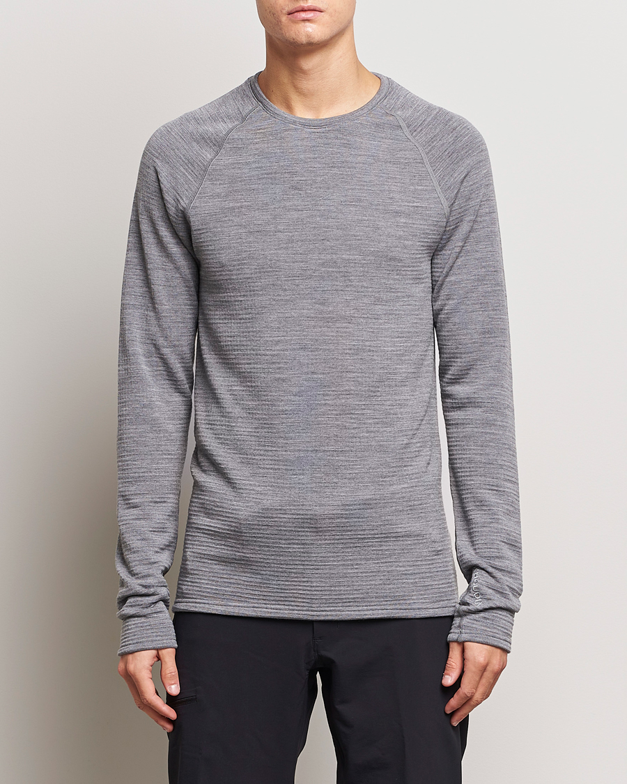 Herr | Tröjor | Houdini | Desoli Merino Thermal Crew College Grey