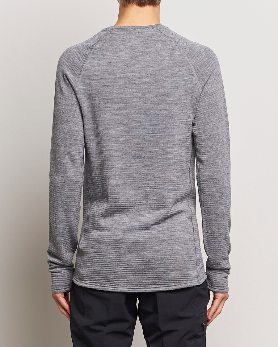 Herr | Active | Houdini | Desoli Merino Thermal Crew College Grey