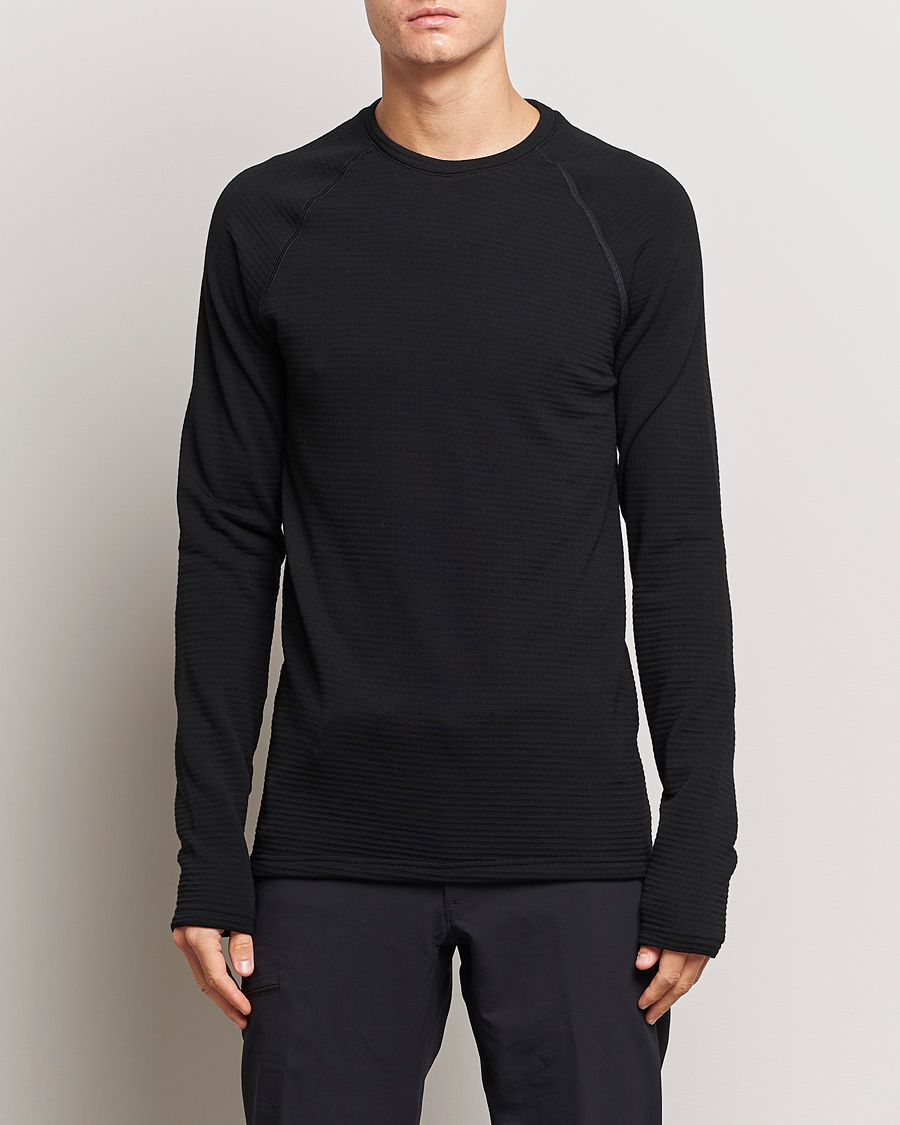 Herr | Underställ | Houdini | Desoli Merino Thermal Crew True Black