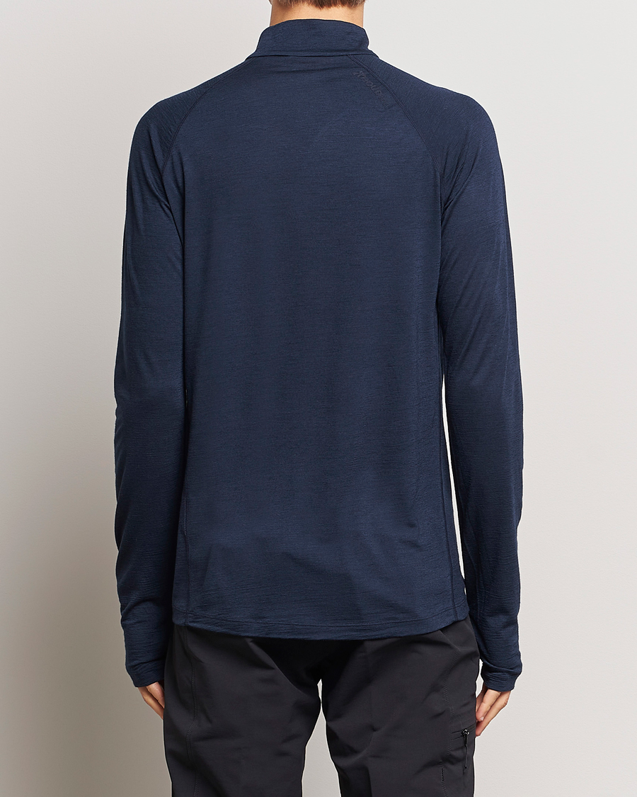 Herr | Houdini | Houdini | Desoli Merino Light Half Zip Blue Illusion