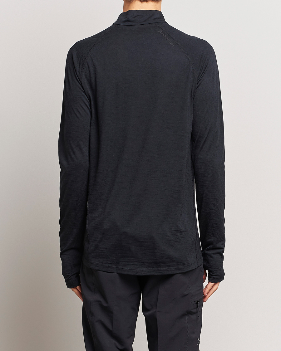 Herre |  | Houdini | Desoli Merino Light Half Zip True Black