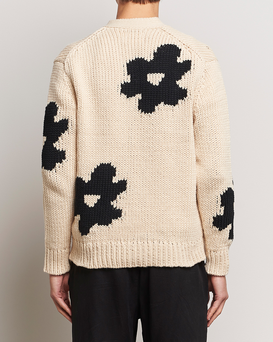 Herr | Tröjor | NN07 | Mika Cardigan Ecru Multi