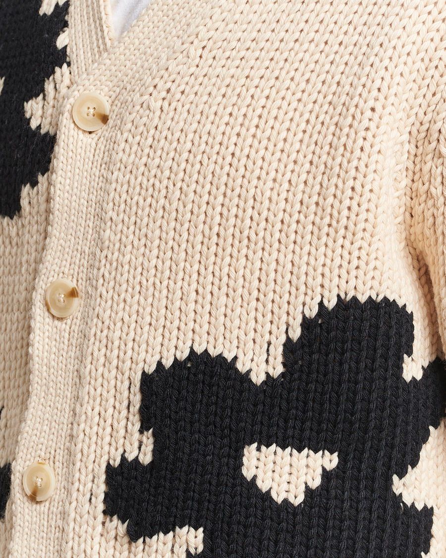 Herr | Tröjor | NN07 | Mika Cardigan Ecru Multi