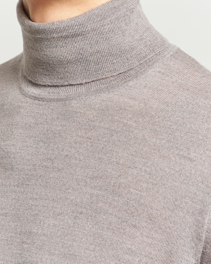 Herr | Tröjor | NN07 | Richard Wool Rollneck Stone
