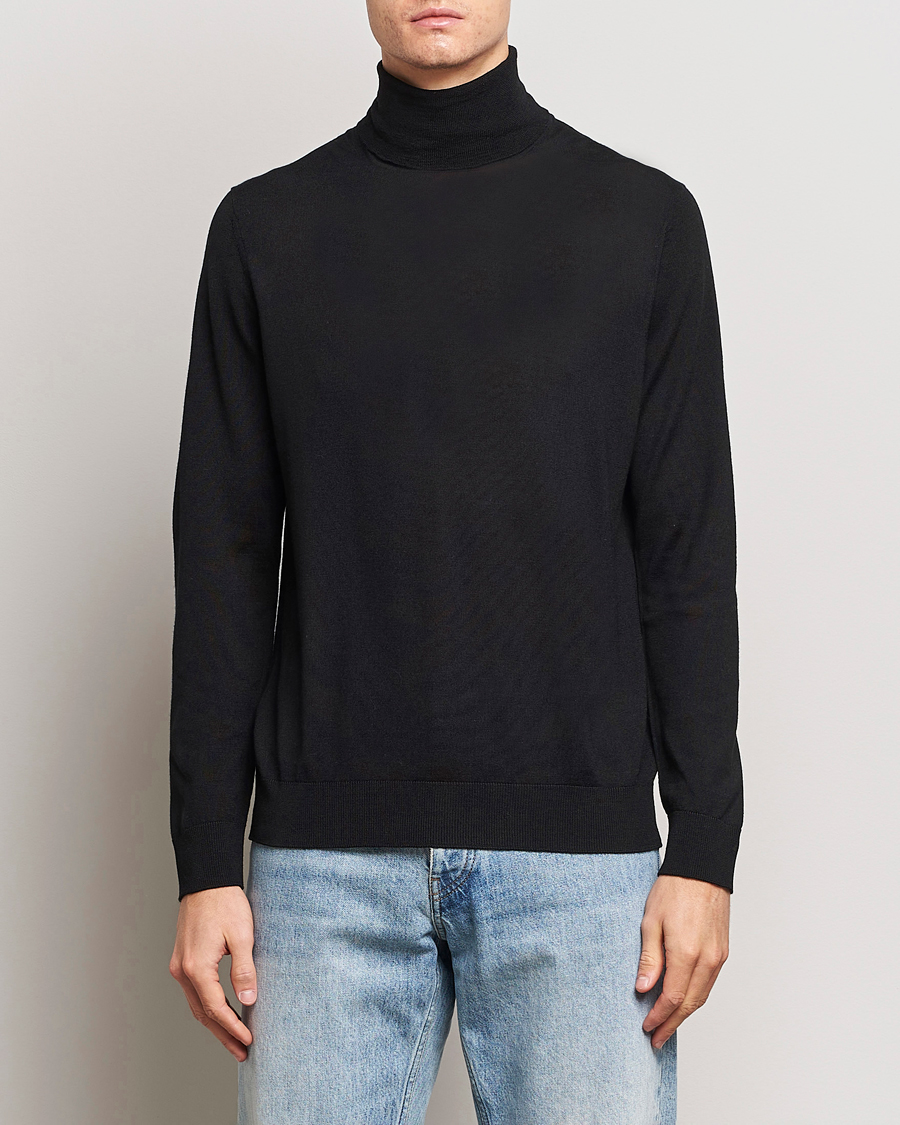 Herr | 30% rea | NN07 | Richard Wool Rollneck Black