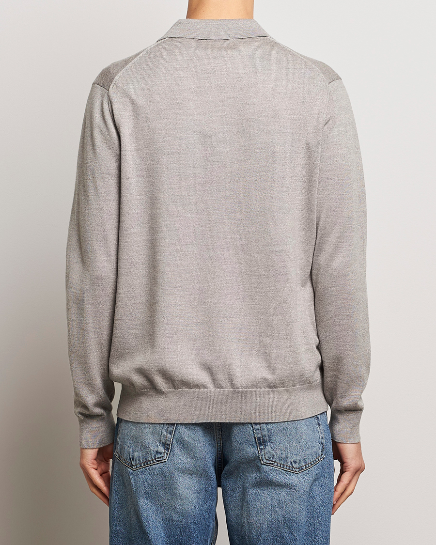 Herr | Tröjor | NN07 | Sergio Half-Zip Polo Stone