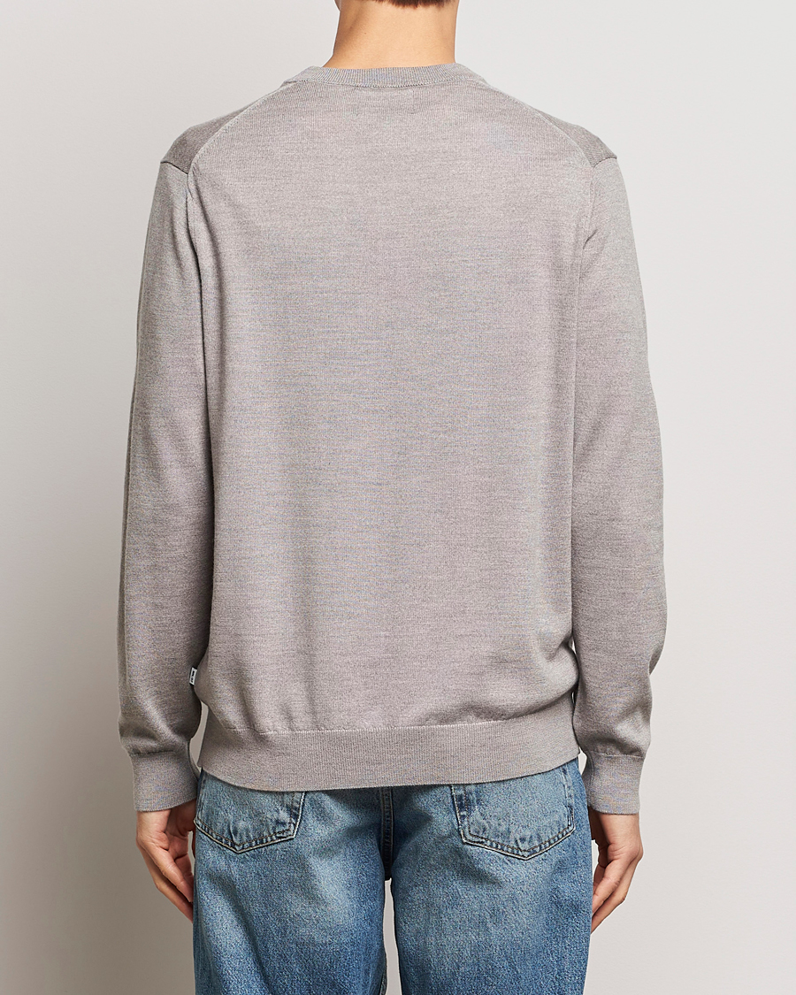 Herr | Tröjor | NN07 | Sergio V-Neck Pullover Stone