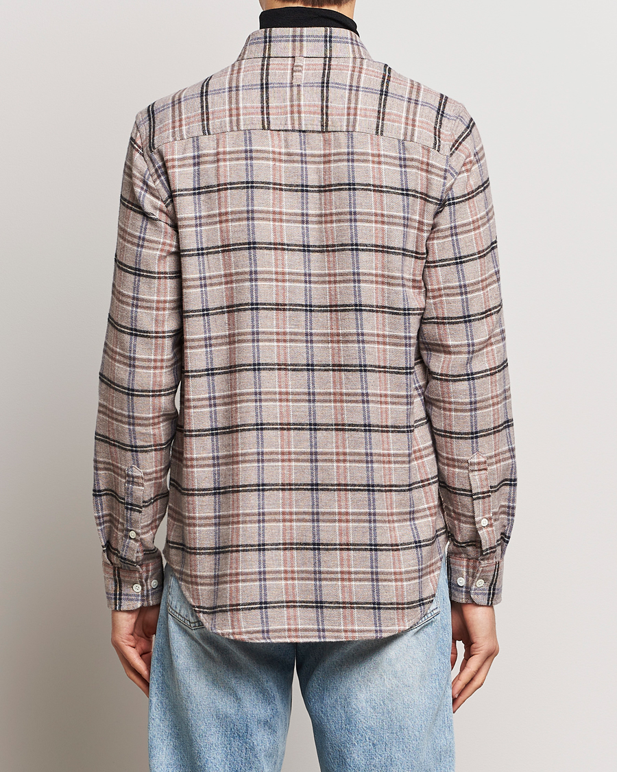 Herr | Skjortor | NN07 | Arne Checked Cotton Shirt Pastel
