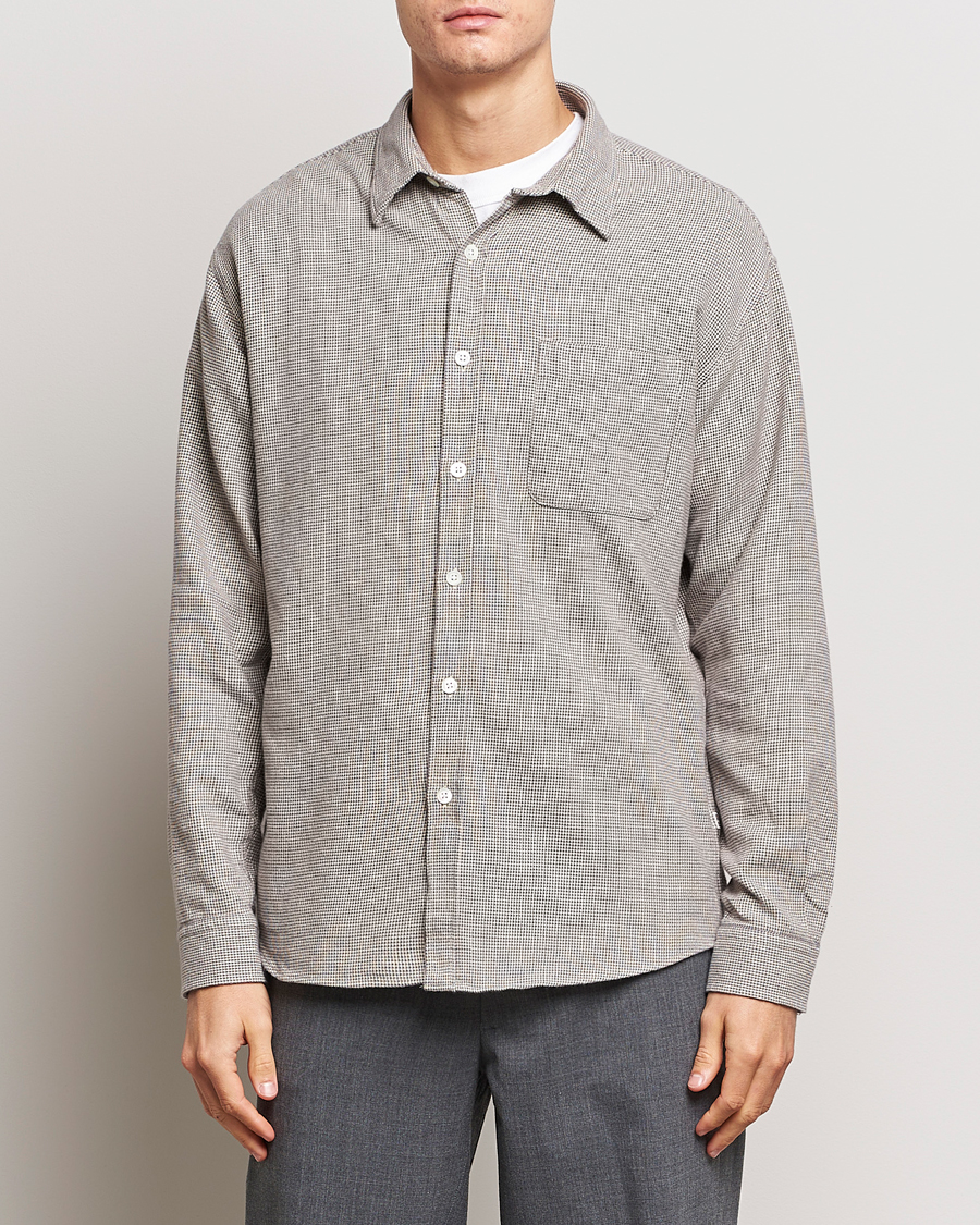 Herr | Vårjackor herr | NN07 | Deon Relaxed Fit Overshirt Dark Grey