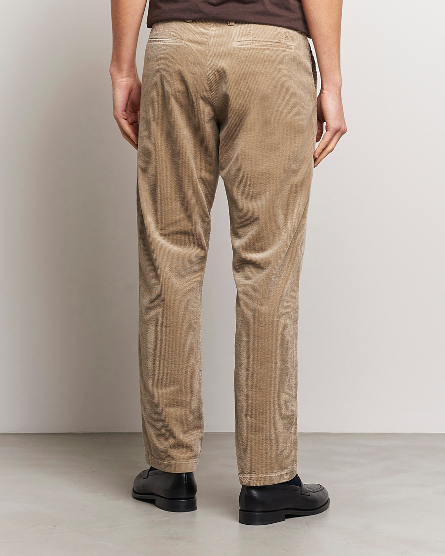 Herr | Byxor | NN07 | Alex Straight Fit Corduroy Pants Desert Khaki