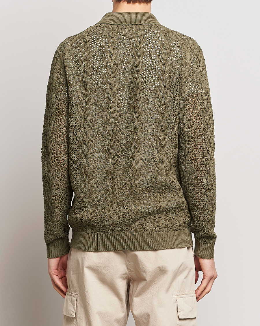 Herr | Tröjor | NN07 | Vito Lace Cardigan Dark Green