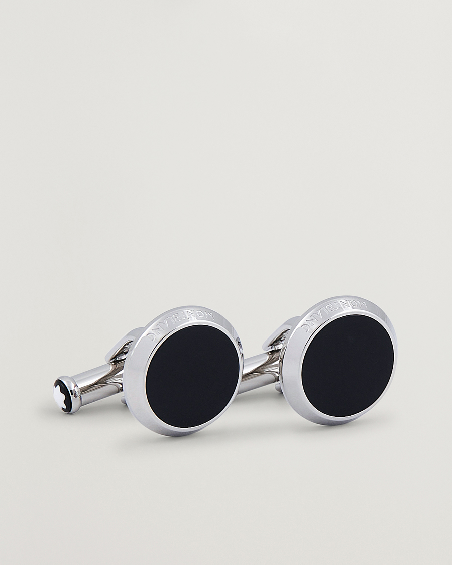 Herr | Manschettknappar | Montblanc | Tux Studs Cufflink Steel Onyx