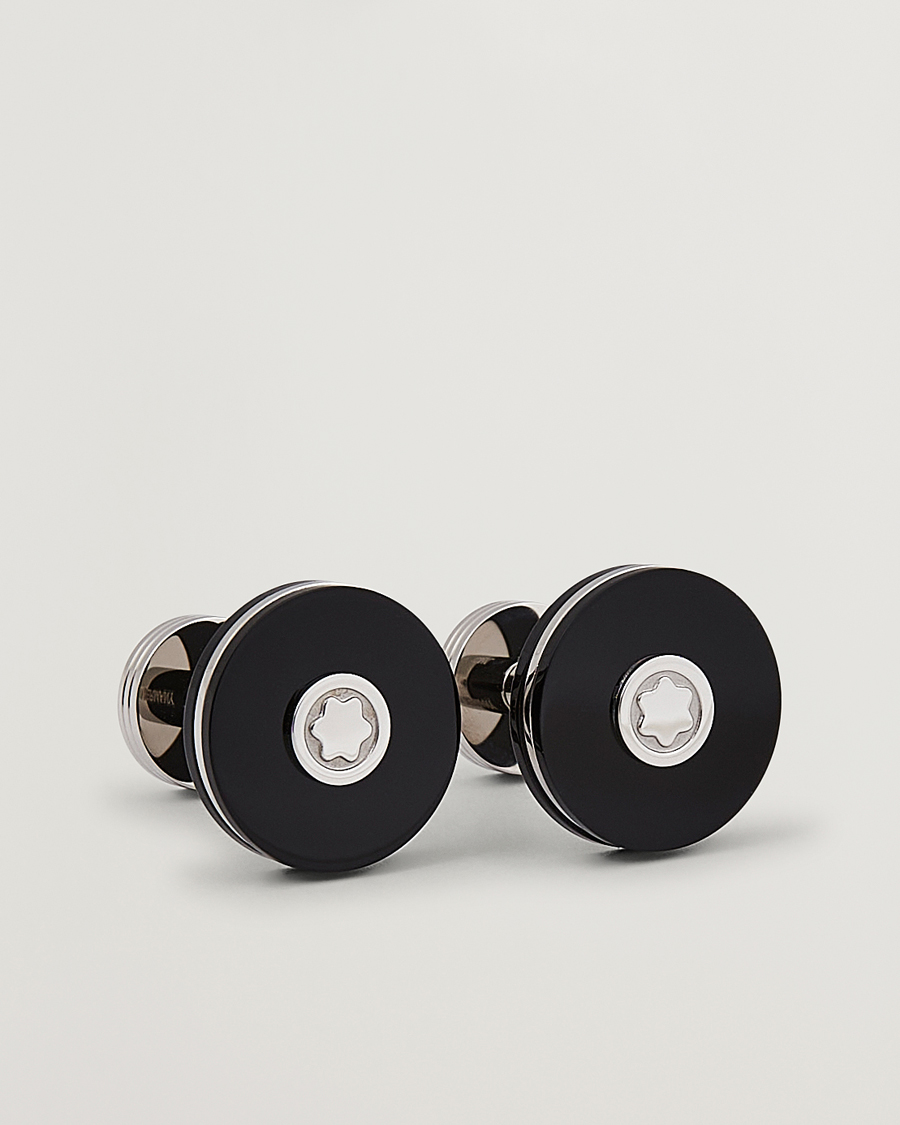 Herr | Manschettknappar | Montblanc | Cufflinks Steel Black