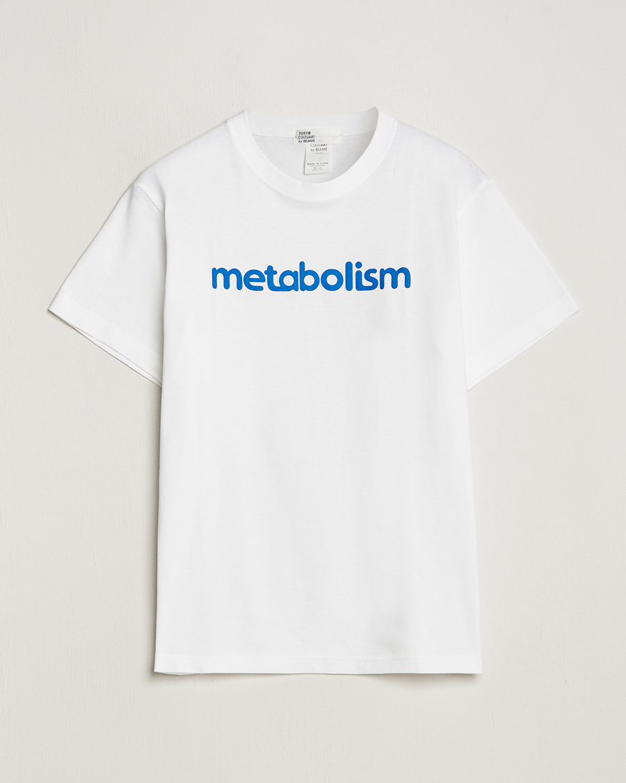 Herr | T-Shirts | Beams Japan | Metabolism T-Shirt White