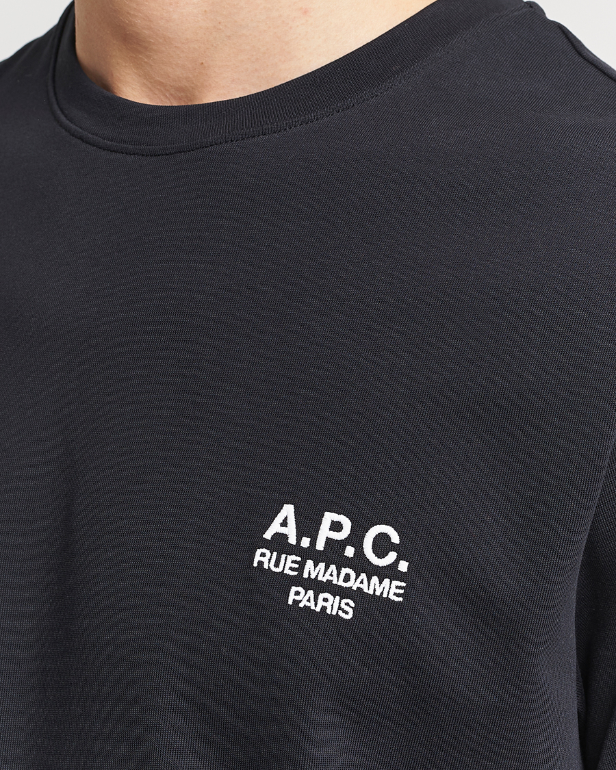 Herr | T-Shirts | A.P.C. | Raymond T-Shirt Black