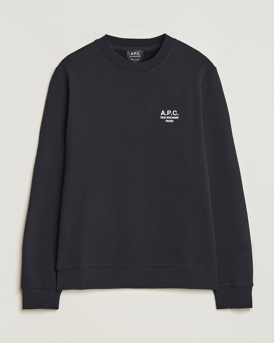Herr | Tröjor | A.P.C. | Rider Sweatshirt Black