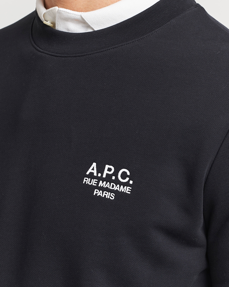 Herr | Tröjor | A.P.C. | Rider Sweatshirt Black