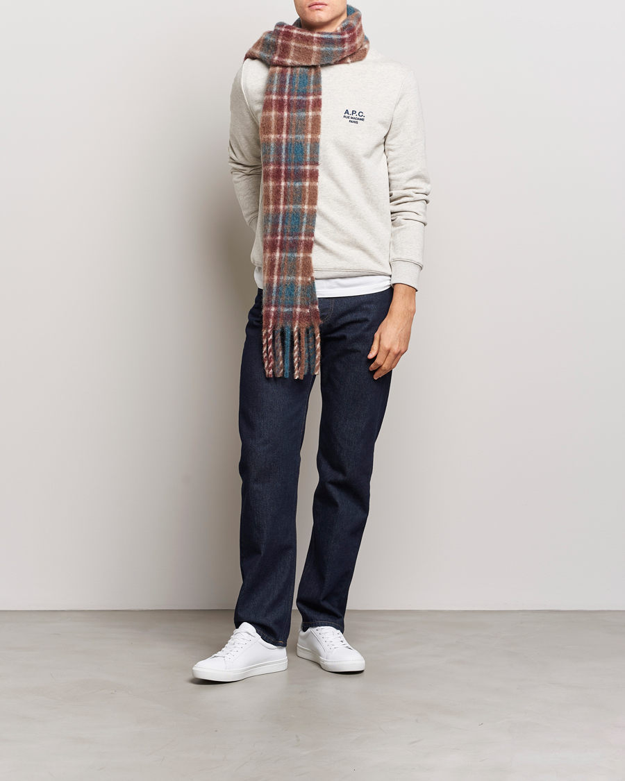 Herr | Tröjor | A.P.C. | Rider Sweatshirt Heather Grey