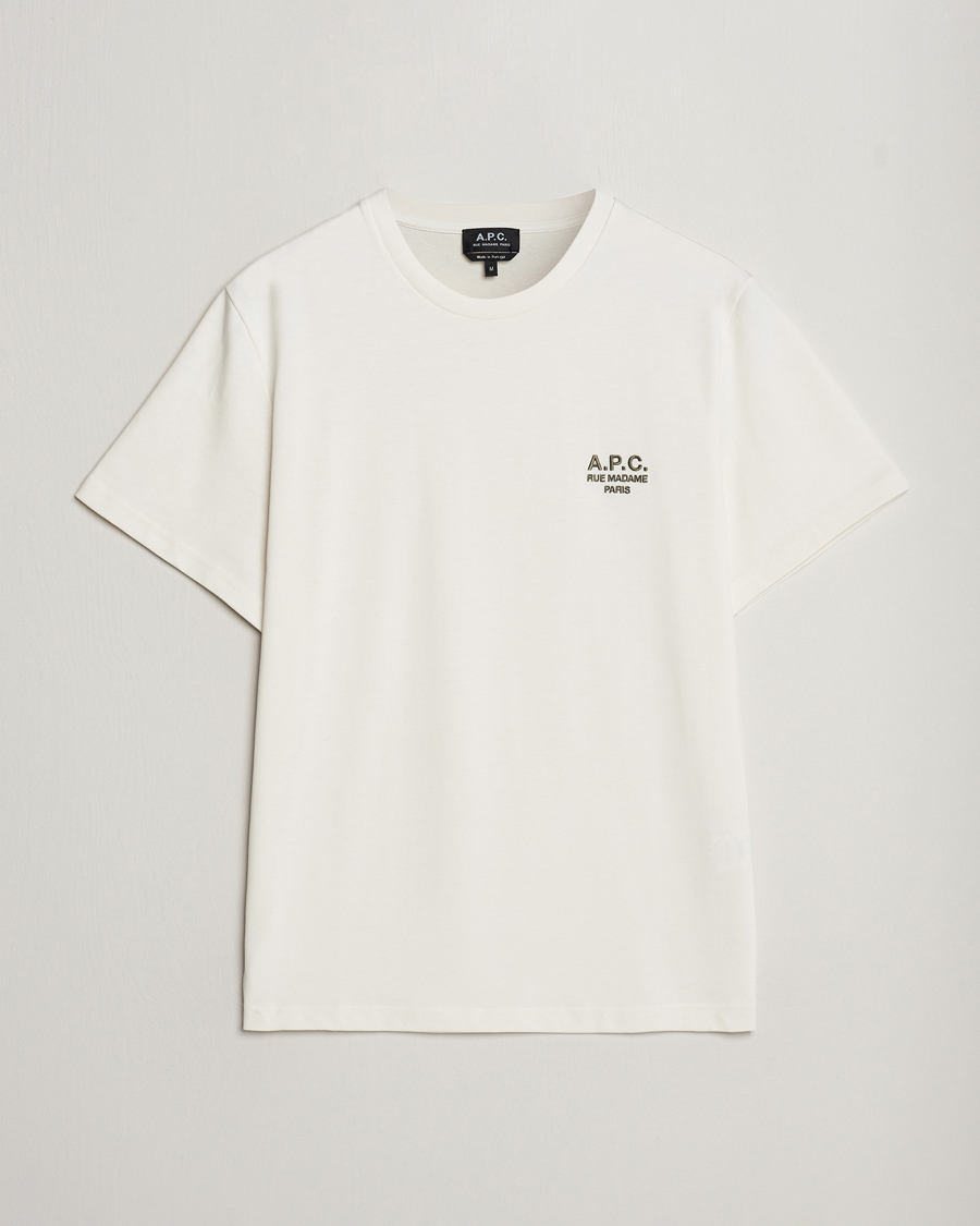 Herr | T-Shirts | A.P.C. | Raymond T-Shirt Chalk