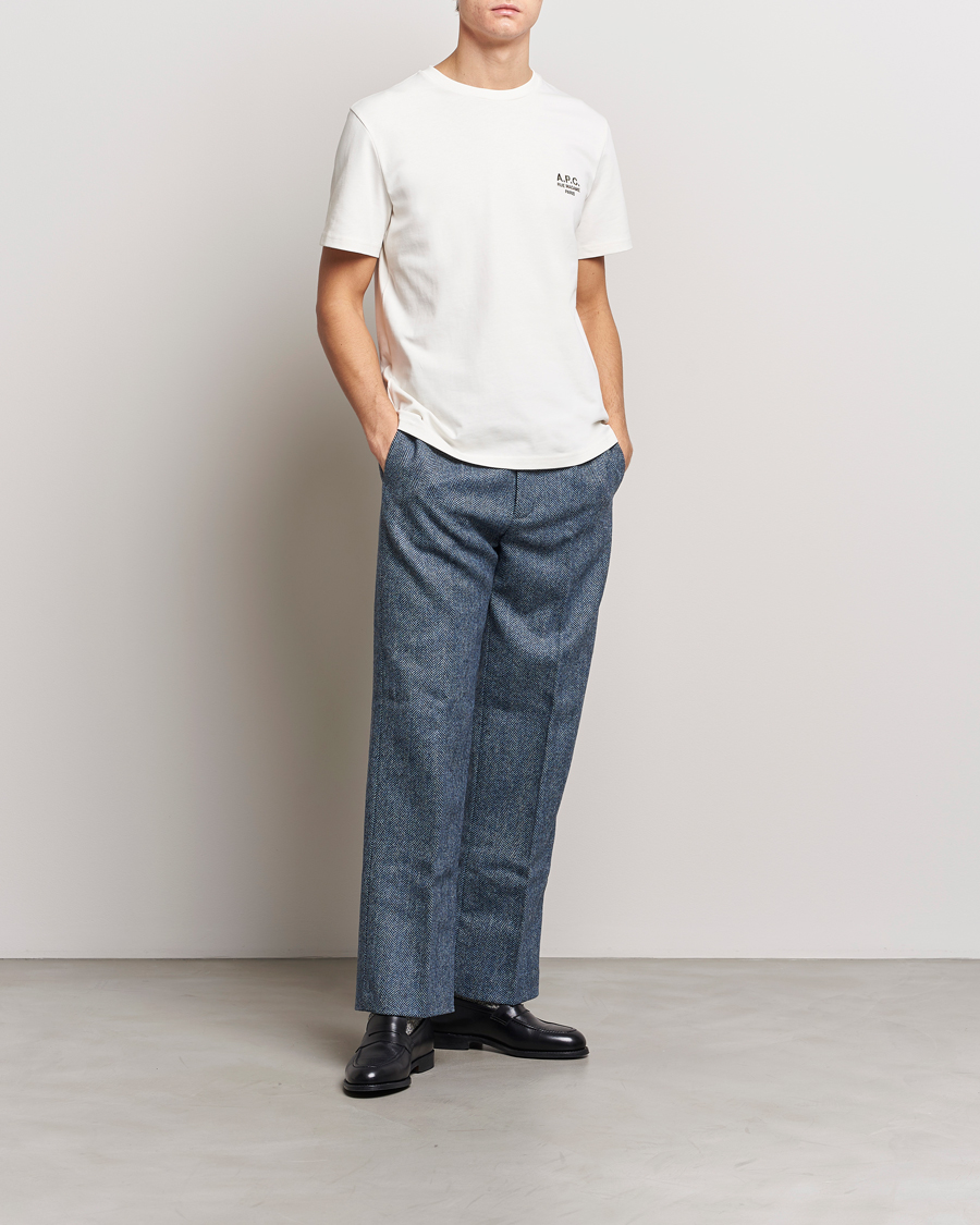Herr | T-Shirts | A.P.C. | Raymond T-Shirt Chalk