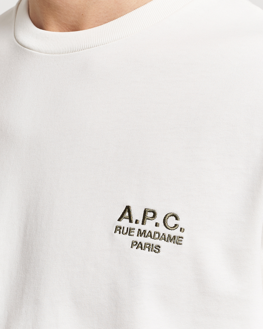 Herr | T-Shirts | A.P.C. | Raymond T-Shirt Chalk