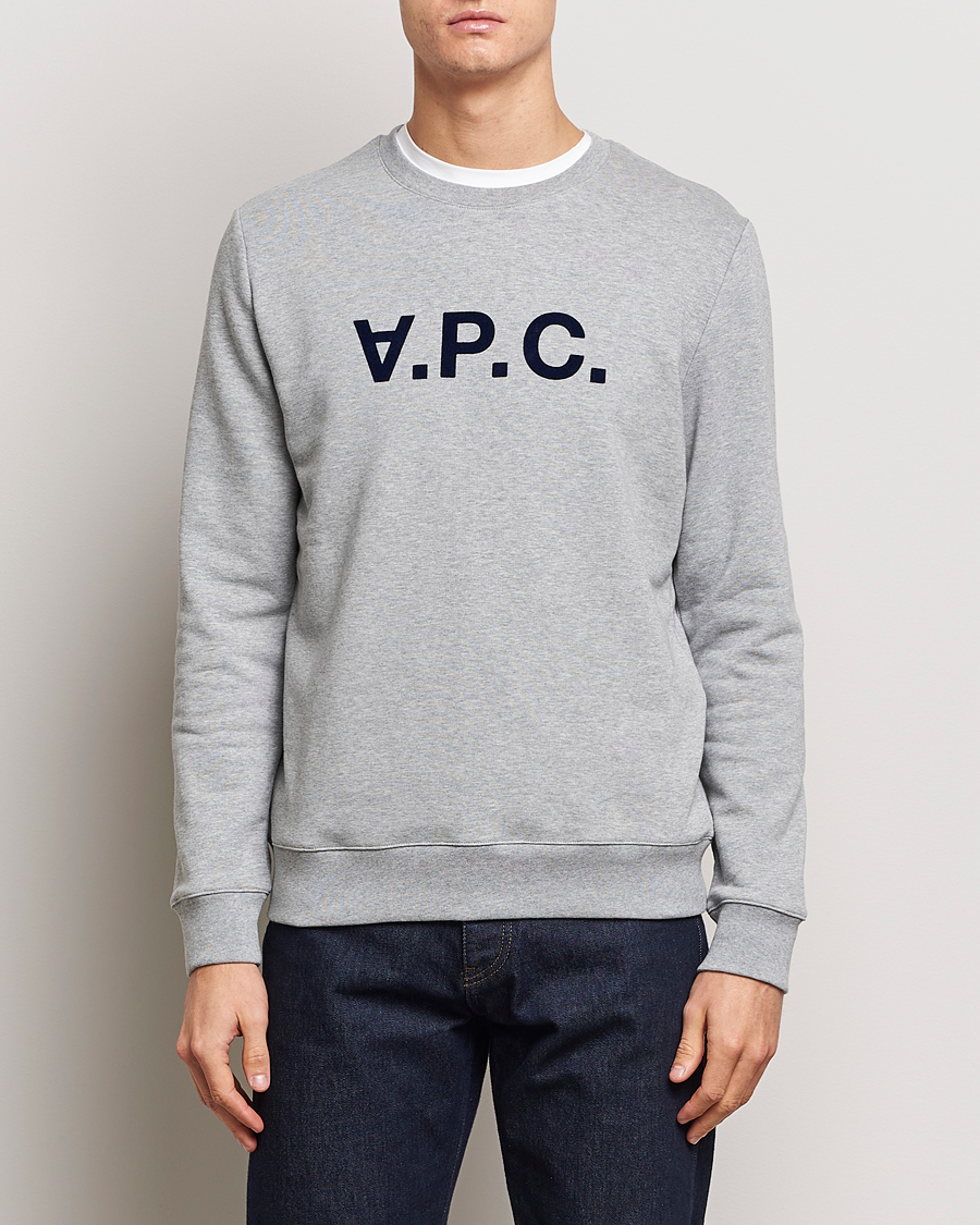 Herr | Contemporary Creators | A.P.C. | VPC Sweatshirt Heather Grey